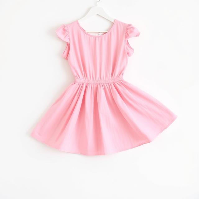 Charming Flutter Sleeve Dress
